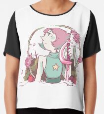 Strawberry Field Chiffon Top