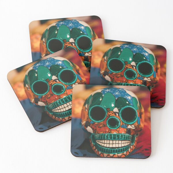 Item preview, ' Scary Colourful Skull ' Design Is Designed By Harshly For Redbubble Users  designed and sold by Harshly.