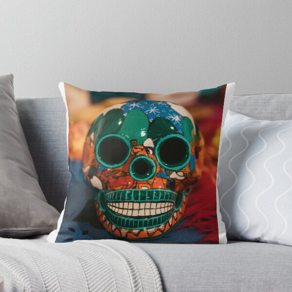 Item preview, ' Scary Colourful Skull ' Design Is Designed By Harshly For Redbubble Users  designed and sold by Harshly.