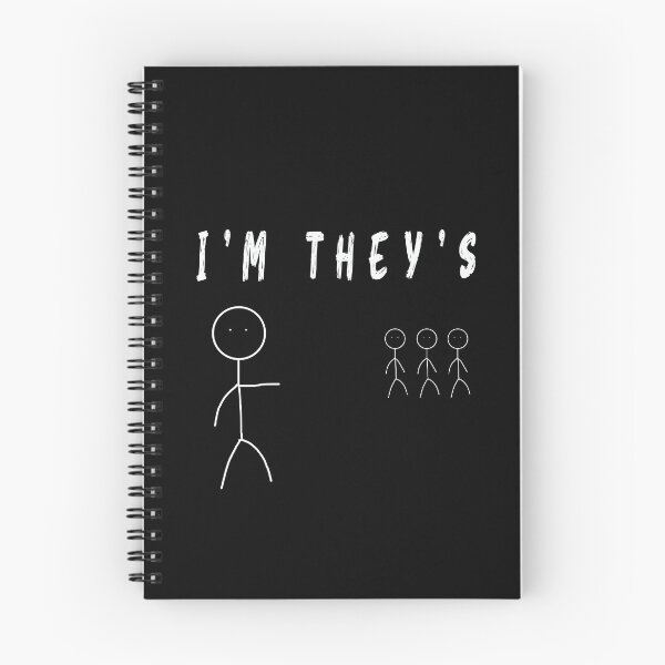 Item preview, I'm He's them/they Funny Parody couple, designed and sold by sami david ⭐⭐⭐⭐⭐.