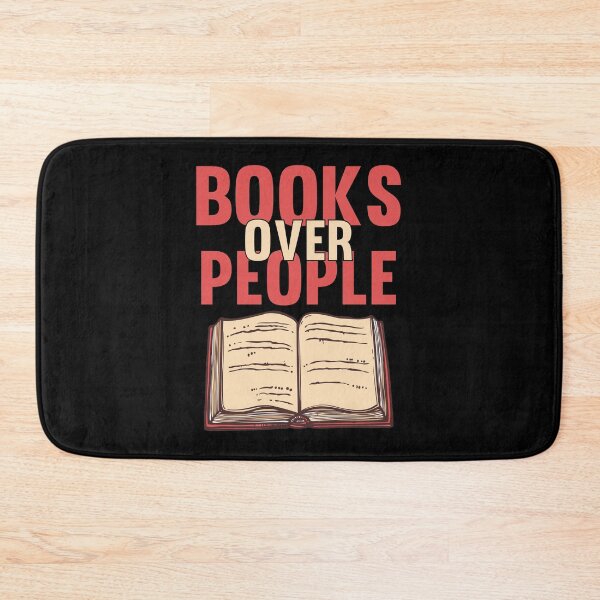 Item preview, Books Over People,funny Books Lover,Funny Literature,funny Reading designed and sold by adnane4off.