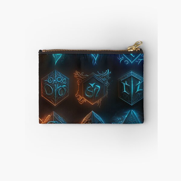 Item preview, 8K Fantasy Mythical Glowing Runes: Enchant Your Collection designed and sold by Zovermind.