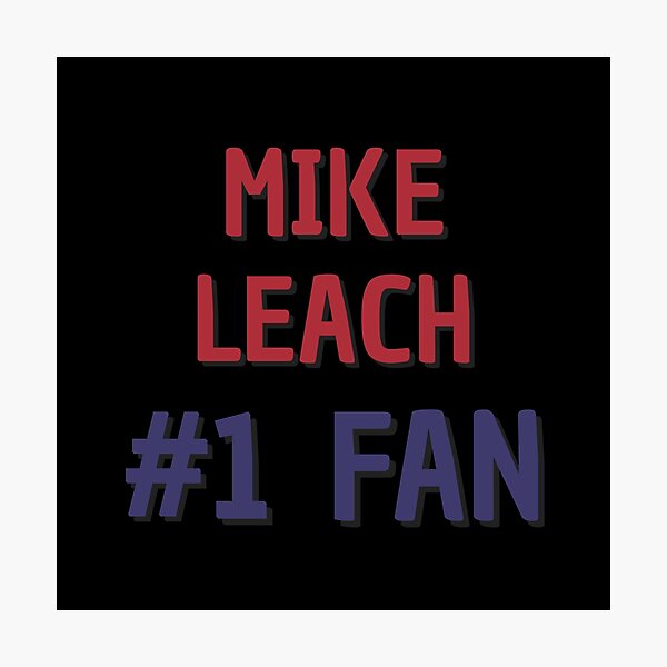 Item preview, Mike Leach #1 Fan designed and sold by Rybariuns.