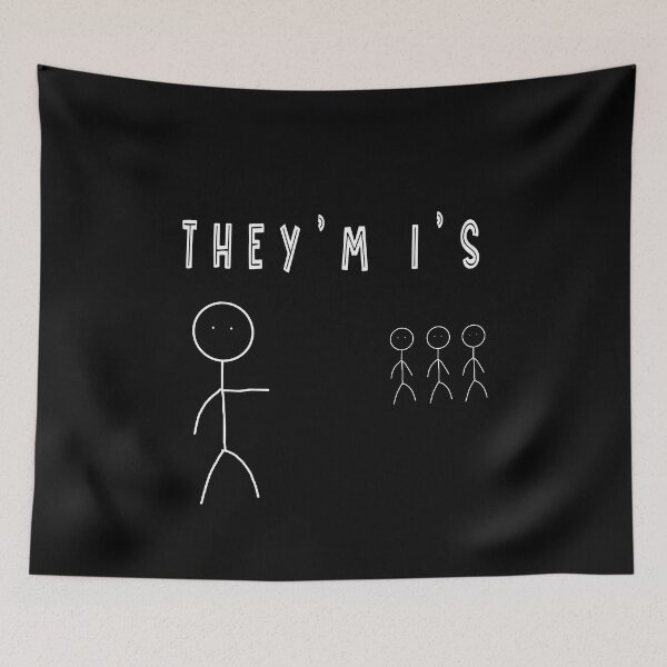Item preview,  I'm He's them/they Funny Parody couple, designed and sold by sami david ⭐⭐⭐⭐⭐.