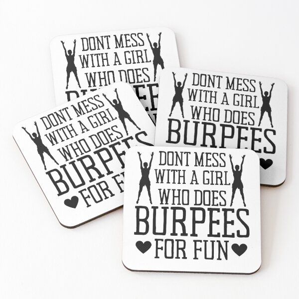 Item preview, Dont Mess With A Girl Who Does Burpees For Fun designed and sold by 5thseason-shop.