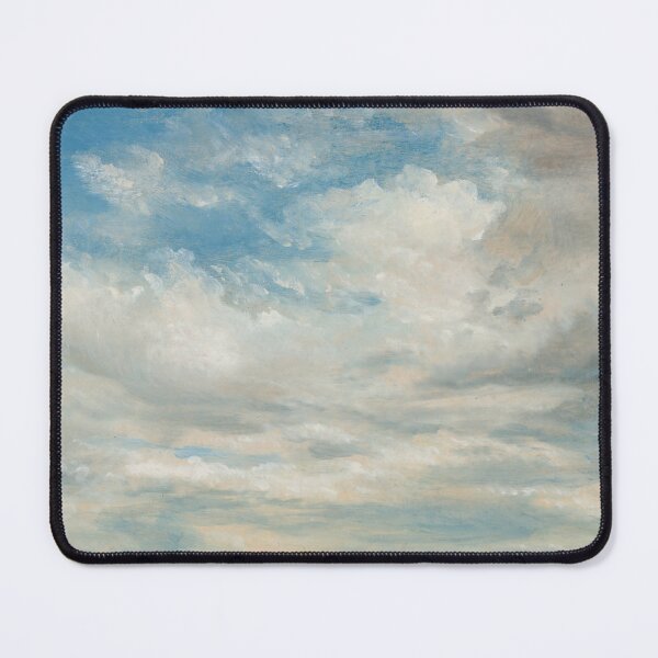 Item preview, Clouds and Blue Sky Vintage Oil Painting, 1800s designed and sold by Vintage Wall Art.