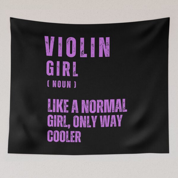 Item preview, Violin Girl Like A Normal Girl Only Way Cooler, Violin Girl Gift, Funny Violin Girl Definition Music For Violonist Female designed and sold by Diferenty Shop  ⭐⭐⭐⭐⭐.