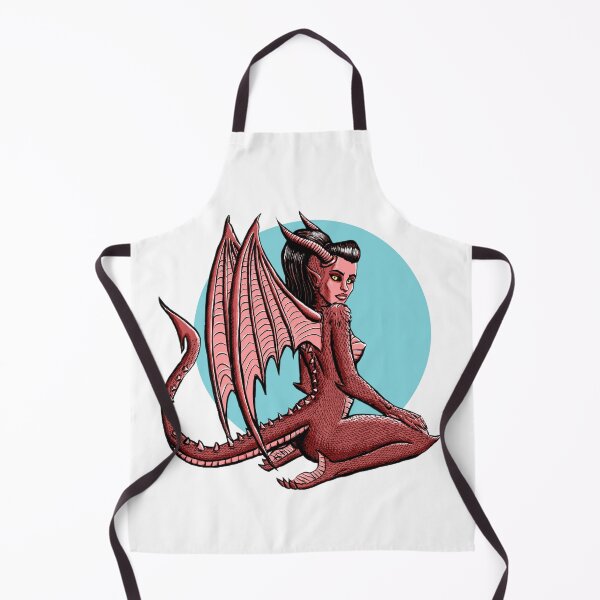 Item preview, Dragon Girl Pinup designed and sold by Blissternal.