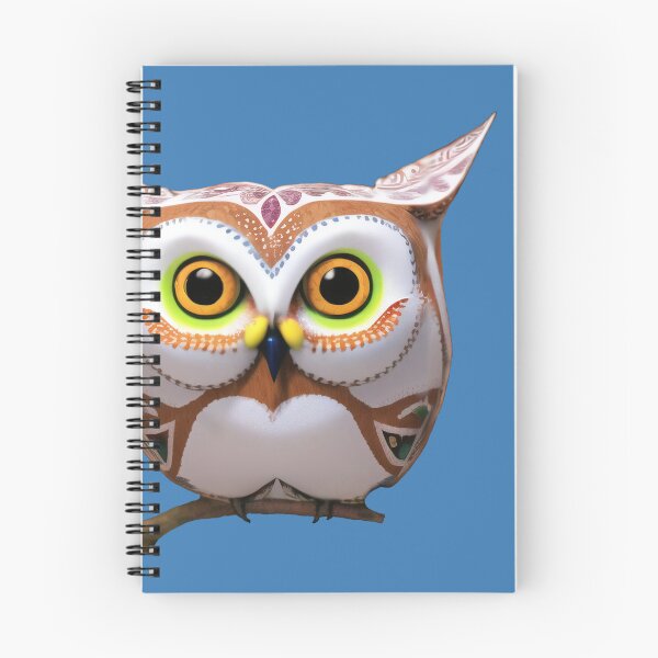 Item preview, Owl alebrije, AI art designed and sold by Dendros-Studio.