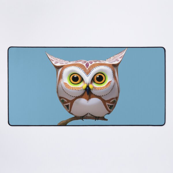 Item preview, Owl alebrije, AI art designed and sold by Dendros-Studio.