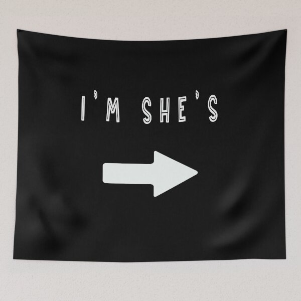 Item preview,  I'm she's them/they Funny Parody couple, designed and sold by sami david ⭐⭐⭐⭐⭐.