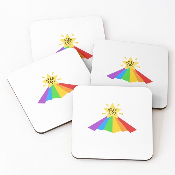 Item preview, Vet Med Pride, rainbow with star designed and sold by ShopVetMed.