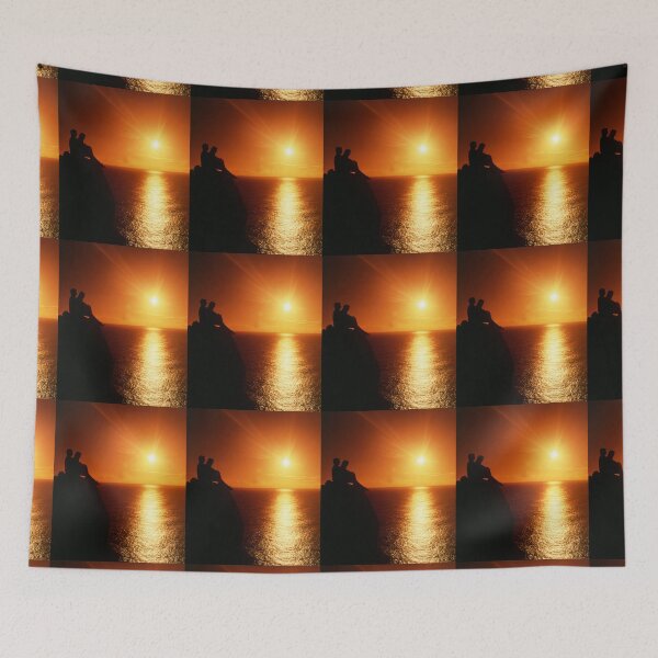 Item preview, COUPLE STARING AT THE SUNSET  designed and sold by MJ96-PRO.