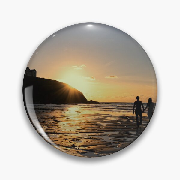 Item preview, Poldhu  sunset,beach walking designed and sold by kathleenjean.