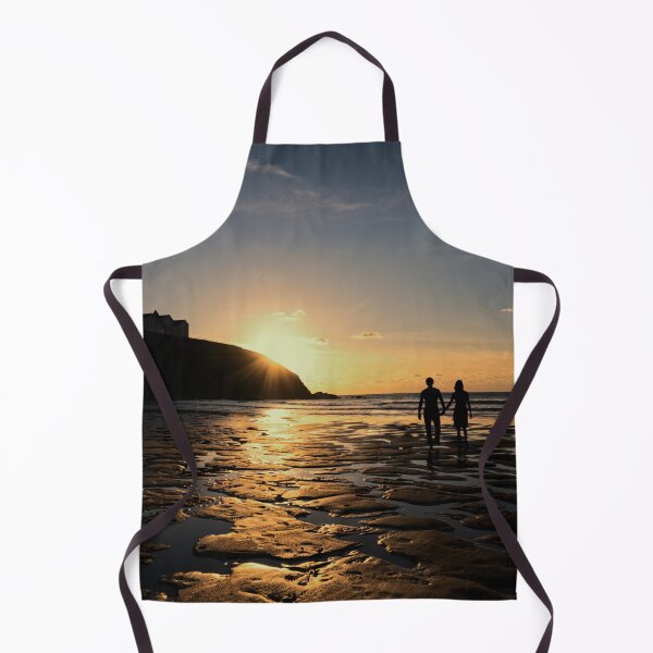 Item preview, Poldhu sunset,beach walking designed and sold by kathleenjean.