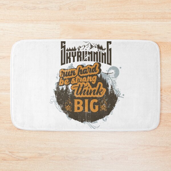 Item preview, SKYRUNNING RUN HARD BE STRONG THINK BIG designed and sold by HomeCoquette.