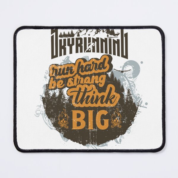 Item preview, SKYRUNNING RUN HARD BE STRONG THINK BIG designed and sold by HomeCoquette.