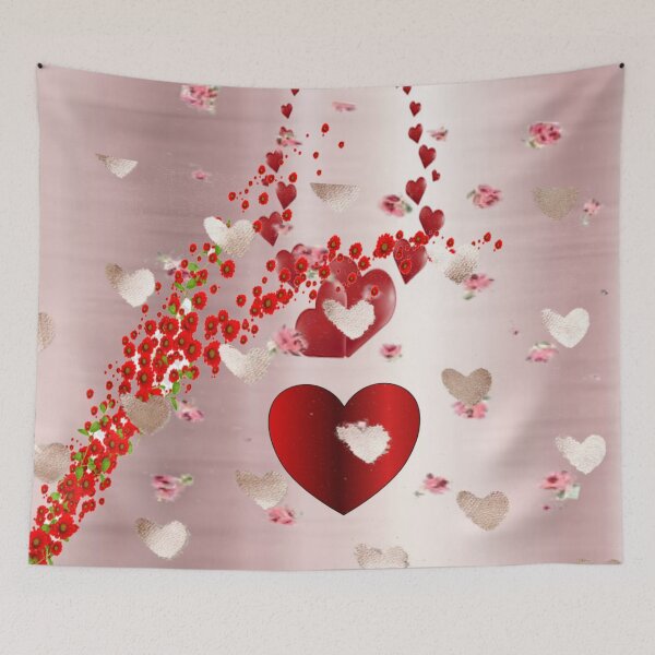 Item preview, Valentine in hues of pink designed and sold by zedvonzee.