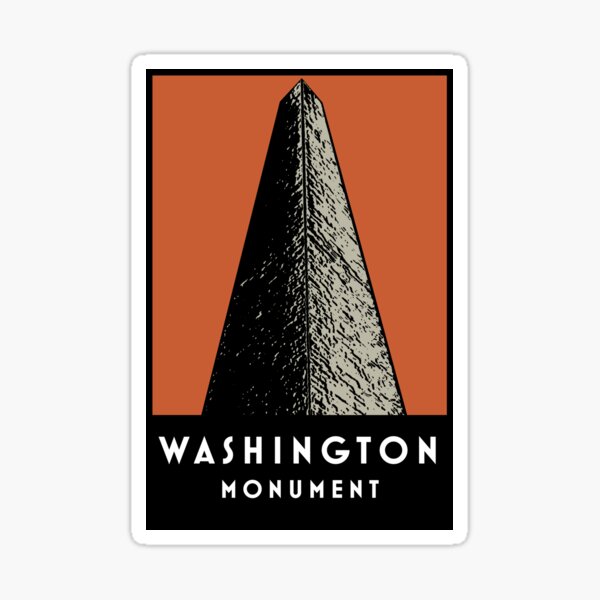 Item preview, Washington Monument designed and sold by Jeff Hansen Design RVA.