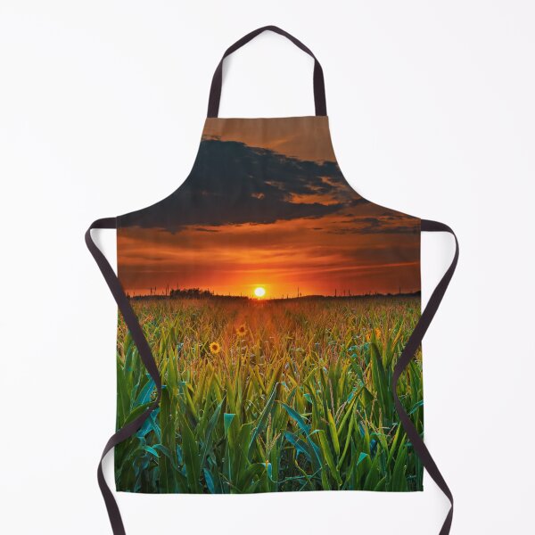 Item preview, SUNSET OVER THE SUNFLOWERS designed and sold by MJ96-PRO.