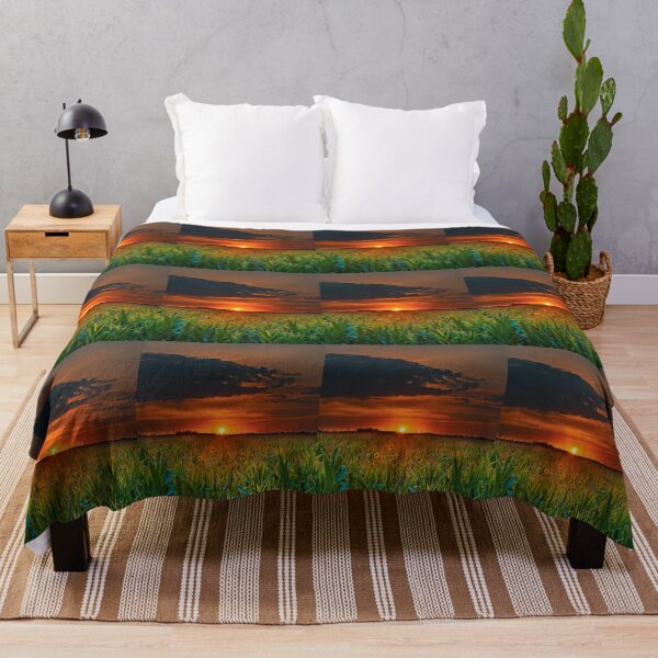 Item preview, SUNSET OVER THE SUNFLOWERS designed and sold by MJ96-PRO.