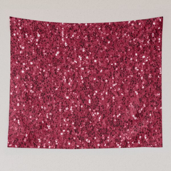 Artikelvorschau, Dunkelrosa-rote Kunstfunkeln, glitzernd, mädchenhaft, glamourös, rosa-lila-magentafarben, glänzendes Bling (Foto von Glitzer – nicht reflektierend) entworfen und verkauft von PLdesign.