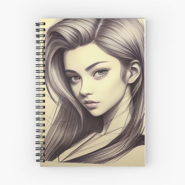Item preview, Pretty Young Woman Pencil Drawing designed and sold by Ellen Davis.