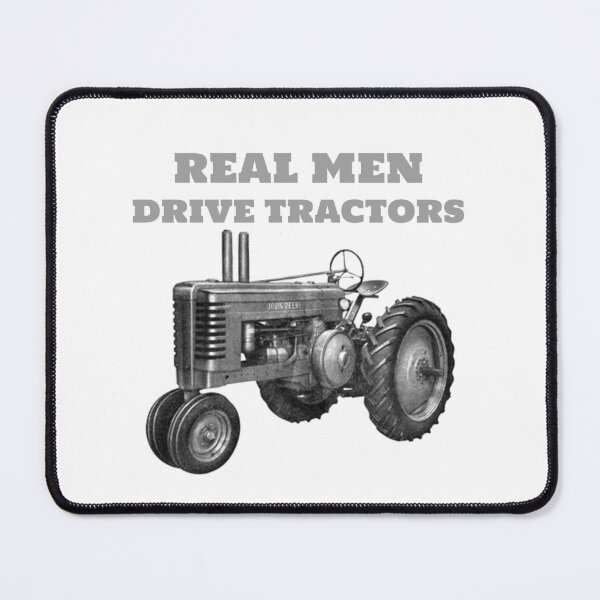 Item preview, Real Men Drive Tractors designed and sold by THEBARNCATSFARM.