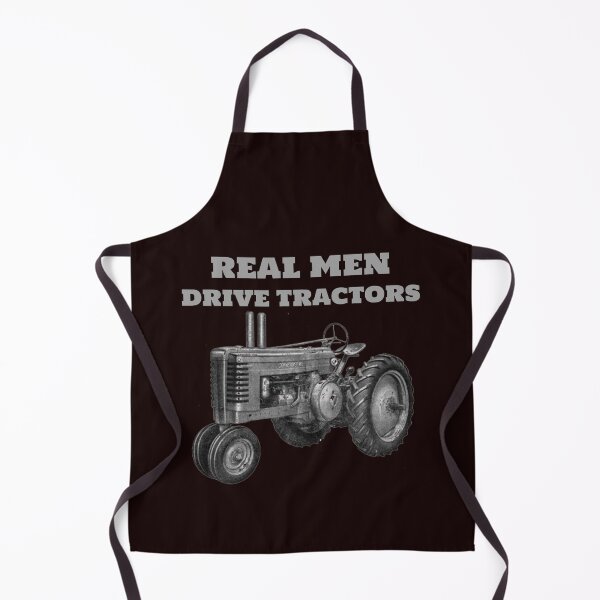 Item preview, Real Men Drive Tractors designed and sold by THEBARNCATSFARM.
