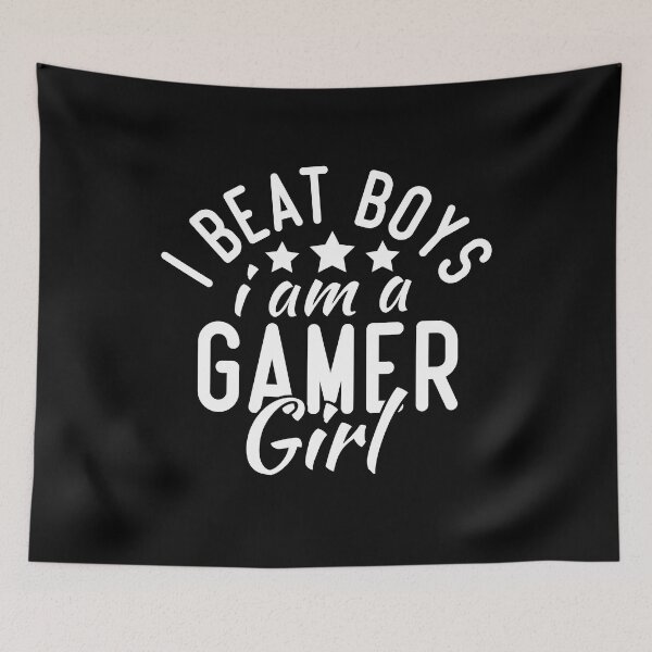 Item preview, Gamer Girl - I Beat The Boys designed and sold by FallInLoveCo.