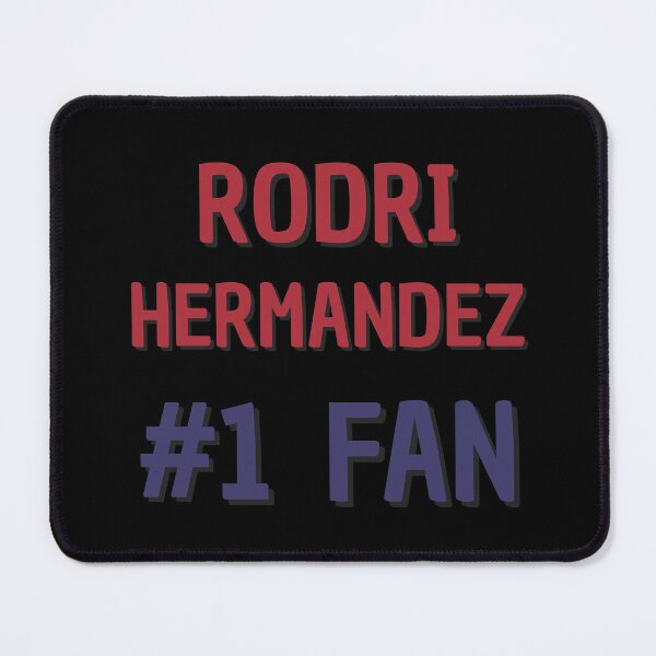 Item preview, Rodri Hernandez #1 Fan designed and sold by Rybariuns.