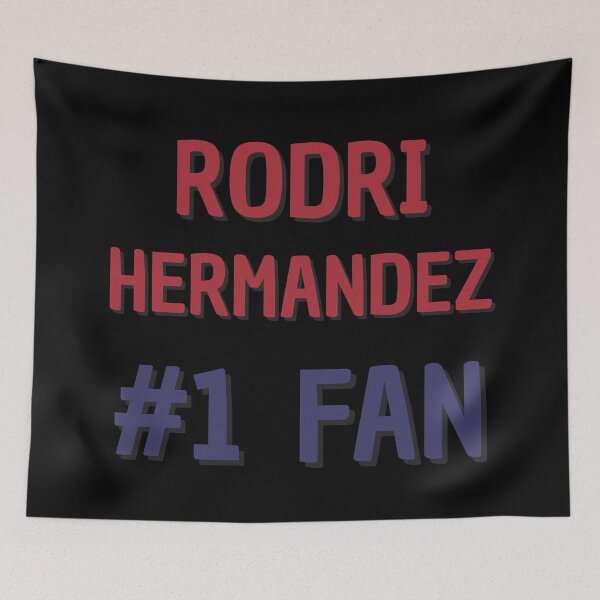 Item preview, Rodri Hernandez #1 Fan designed and sold by Rybariuns.