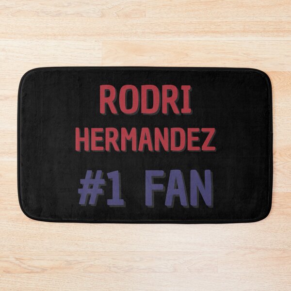 Item preview, Rodri Hernandez #1 Fan designed and sold by Rybariuns.