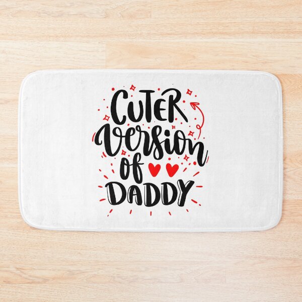 Item preview, Cuter Version of Daddy - Red hearts designed and sold by jwebmarket.