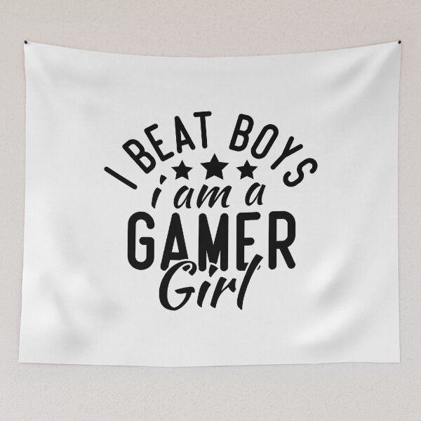 Item preview, Gamer Girl - I Beat The Boys designed and sold by FallInLoveCo.