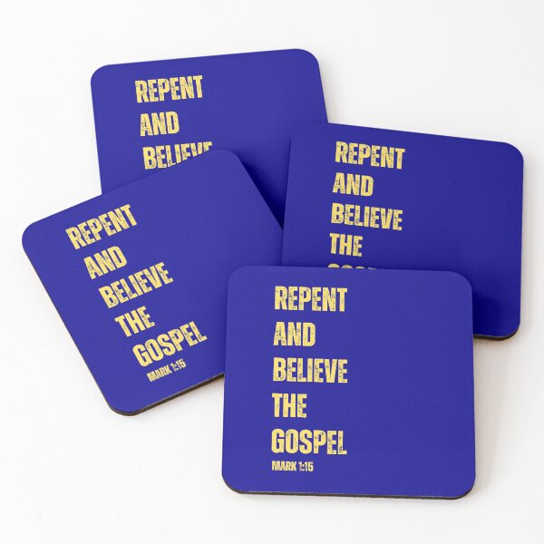 Item preview, Repent and Believe - Mark 1:15 designed and sold by GospelWork.