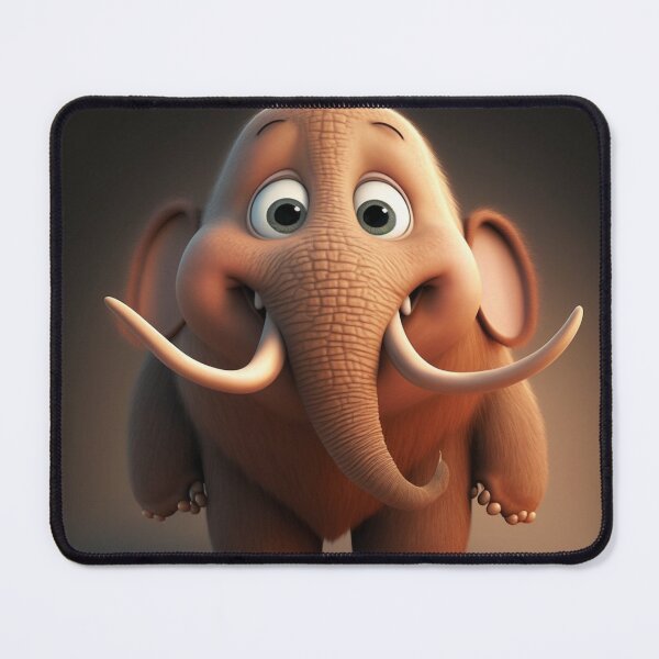 Item preview, Cute mammoth designed and sold by Olivier Dean.