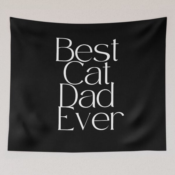 Item preview, Best Cat Dad Ever - Cat Lover Essential T-Shirt designed and sold by TamouStyle.