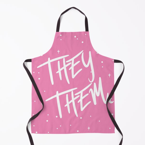 Item preview, Stars They /Them Pronouns in Pink designed and sold by MoonMint.