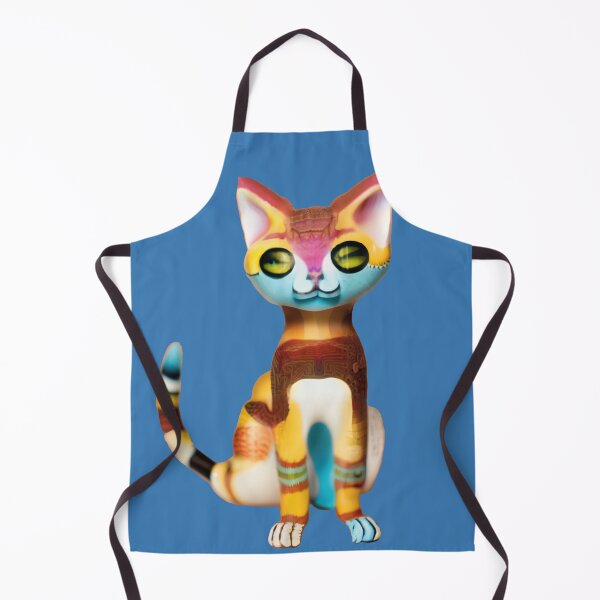 Item preview, Cat alebrije, AI art designed and sold by Dendros-Studio.