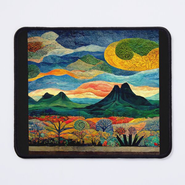 Item preview, Javanese Mountains designed and sold by Charlies-Artbox.