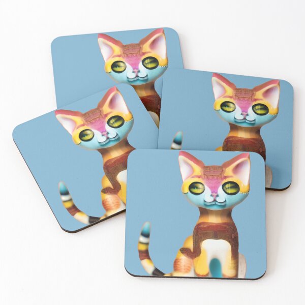 Item preview, Cat alebrije, AI art designed and sold by Dendros-Studio.