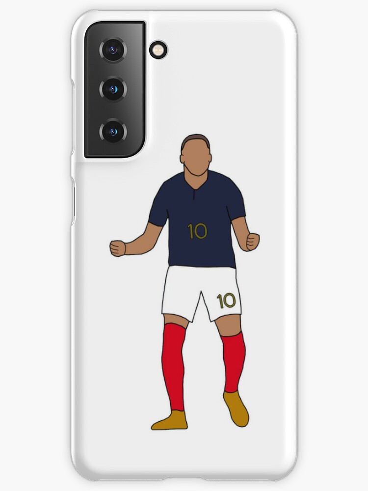 Kylian Mbappe Jersey Art France Football Wall Art Minimalist