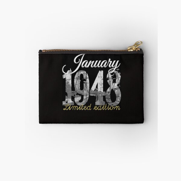 Item preview, January 1948 Tee - 75 Year Old Shirt 1948 75th Birthday Gift designed and sold by OnishiRie.
