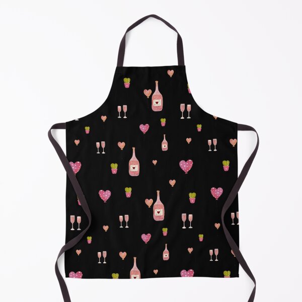 Item preview, Cactus glass love balloon a watercolor pattern black designed and sold by Yana Mustafina | Boho Soulful Designs.