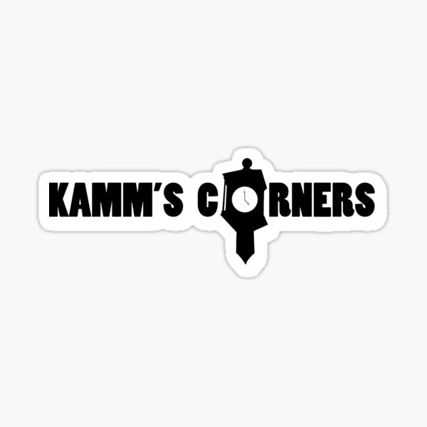 "Kamm's Corner Sticker" Sticker by MackConn Redbubble