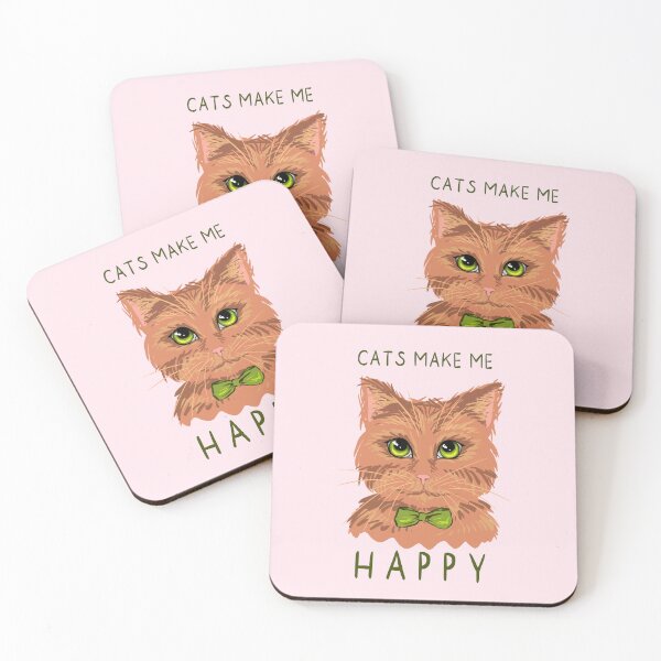 Item preview, Cats make me happy Orange Cat designed and sold by Fransyn.