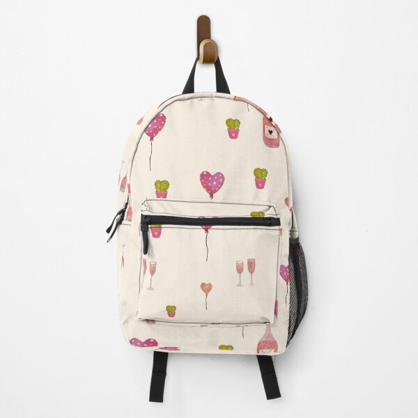 Item preview, Cactus glass love balloon a watercolor pattern pink designed and sold by Yana Mustafina | Boho Soulful Designs.