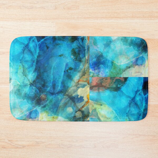 Item preview, Eternal Dark Blue Abstract Art by Sharon Cummings designed and sold by Sharon Cummings Art.