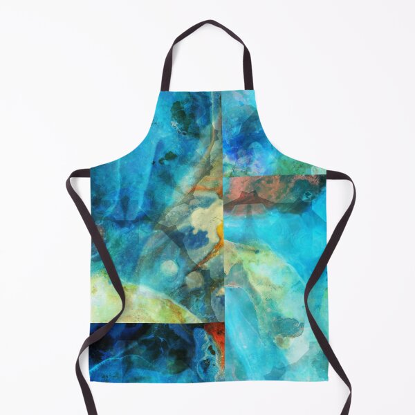 Item preview, Eternal Dark Blue Abstract Art by Sharon Cummings designed and sold by Sharon Cummings Art.